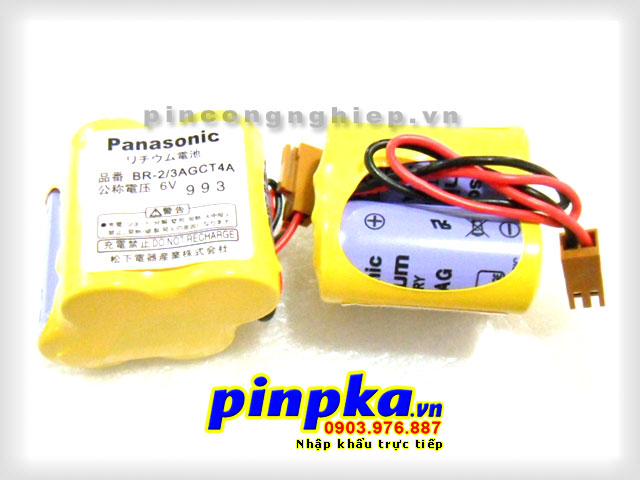 Pin Nuôi Nguồn PLC-CNC Lithium 6v Panasonic BR-2/3AGCT4A 2400mAh